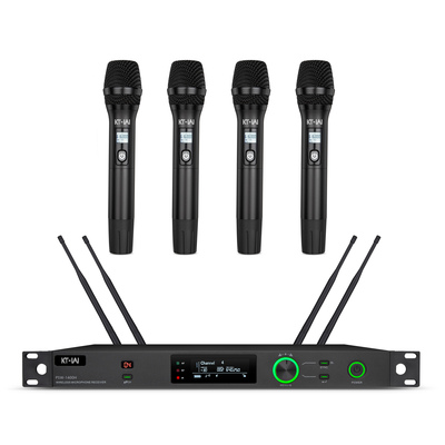 真分集一拖四无线手持话筒 &nbsp;PSW-1400H