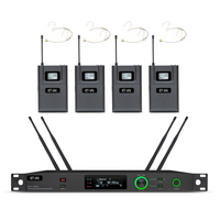 真分集一拖四无线头戴话筒  PSW-1400W