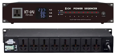 8+1路电源时序器(1.5U) PIP-855