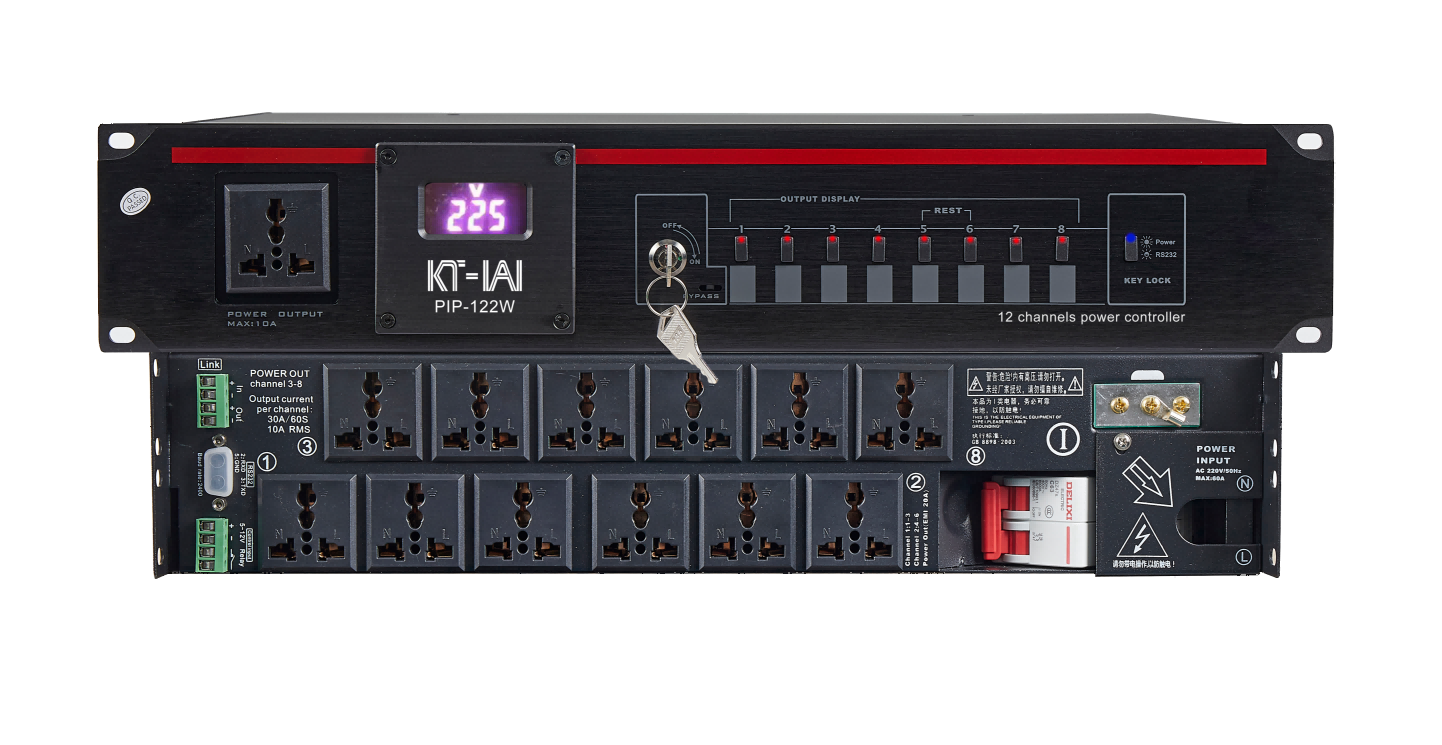 12路电源时序器（带滤波器） &nbsp;PIP-122W